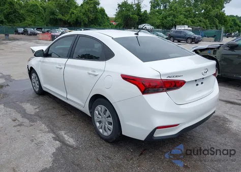 2021 Hyundai Accent Se/Sel from USA, damaged, VIN 3KPC24A60ME144792